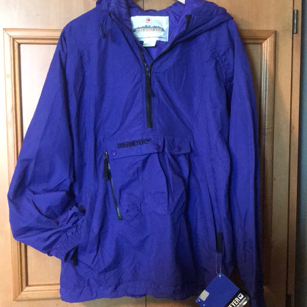 Obermeyer. Mens Medium NEW Caribou Shell Windbreaker